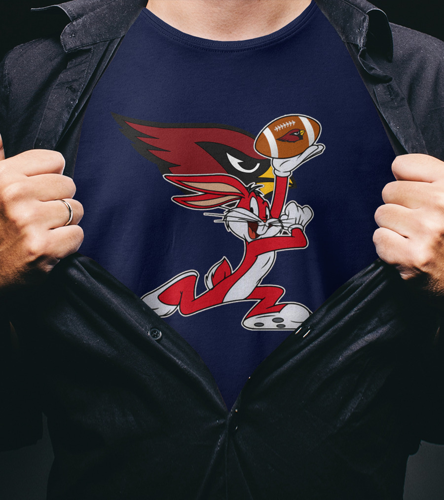 Arizona Cardinals Bugs Bunny Football Chiefs T-Shirt