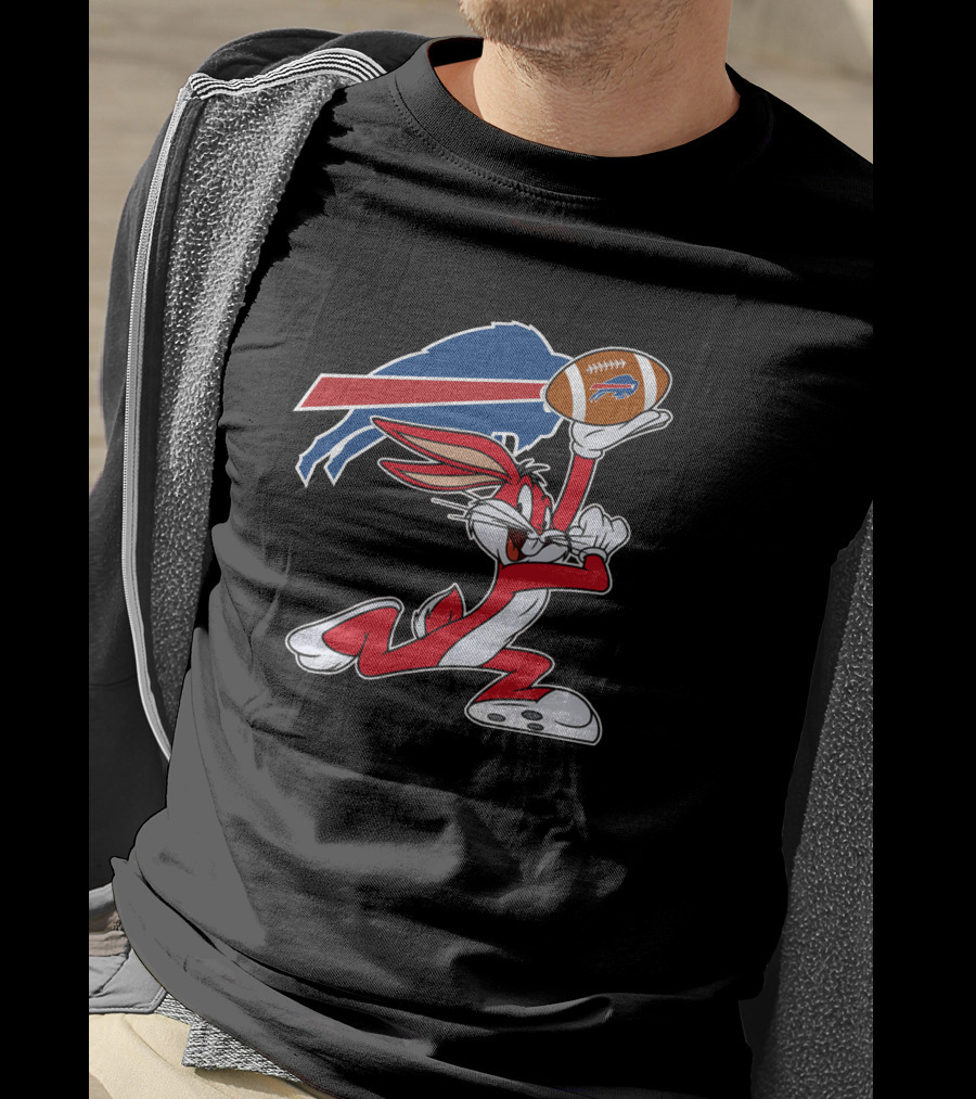 Buffalo Bills Bugs Bunny Football Chiefs T-Shirt