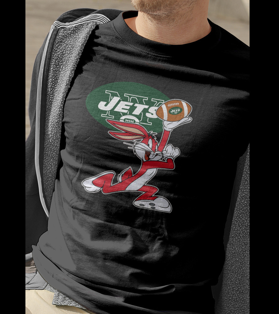 New York Jets Football Rabbit T-Shirt