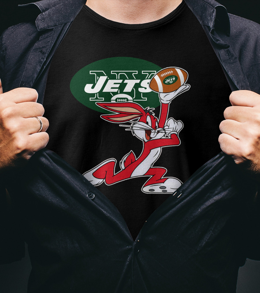 New York Jets Football Rabbit T-Shirt