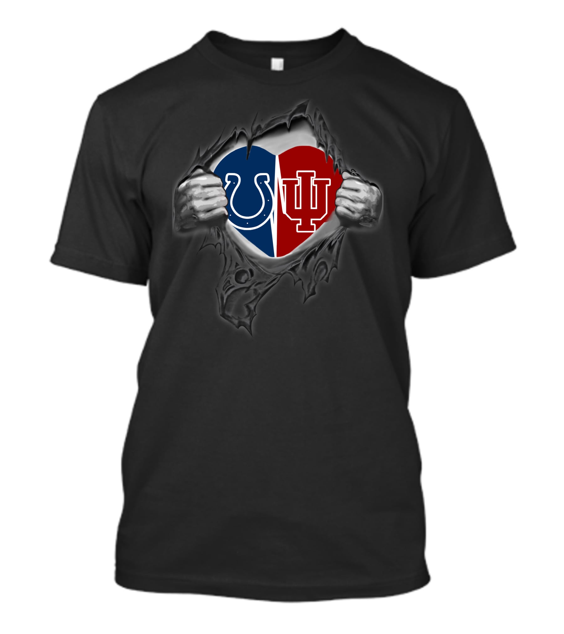 Indiana Colts Hoosiers Heart Unveiling T-Shirt