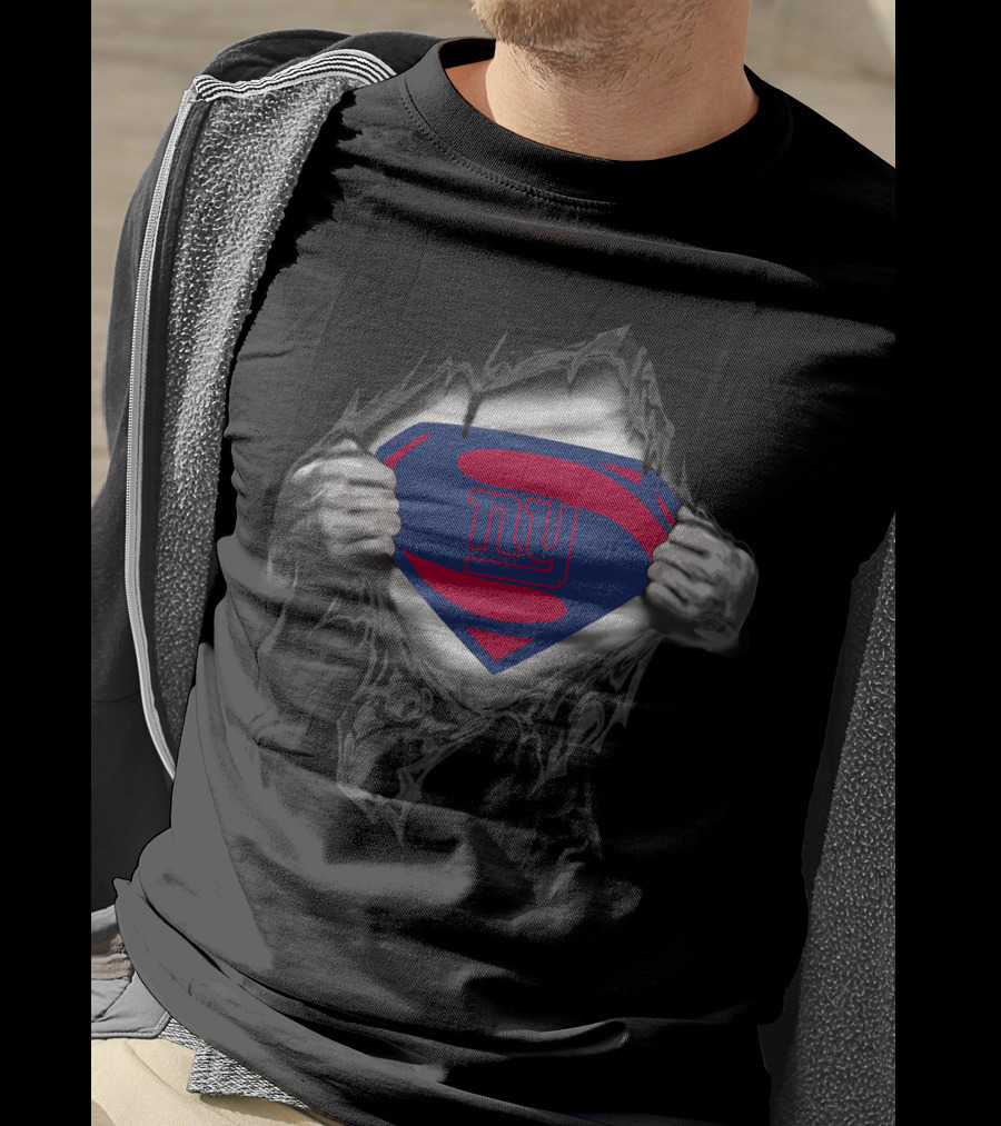 New York Giants Superman T-Shirt