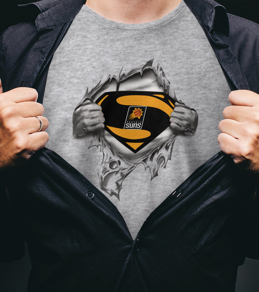 Phoenix Suns Superman Logo Fan T-Shirt