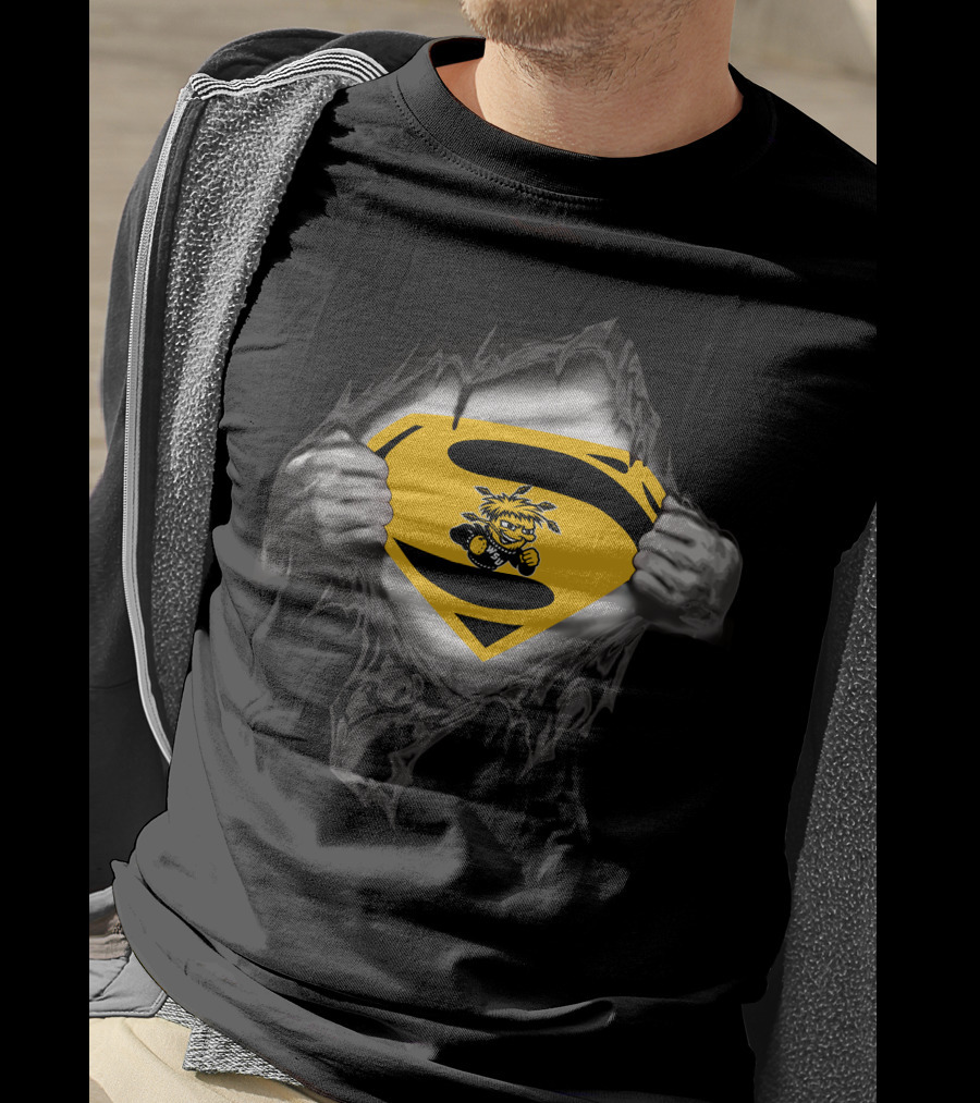 Wichita State Shockers Superman Logo Mashup T-Shirt