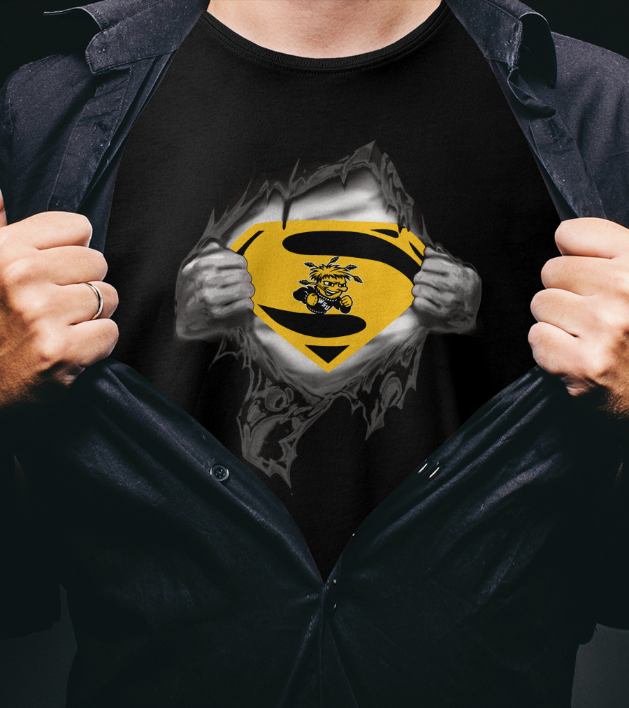 Wichita State Shockers Superman Logo Mashup T-Shirt