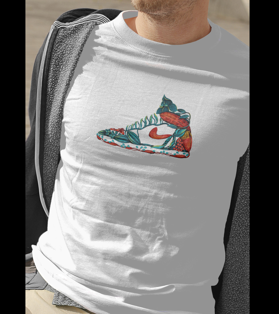 Raxenne Maniquiz Philippine Botanical Air Jordans T-Shirt