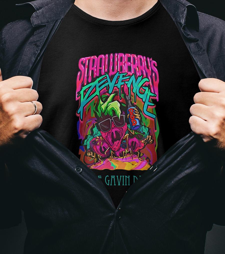 Strawberry's Revenge Dance Gavin Dance Vibrant T-Shirt