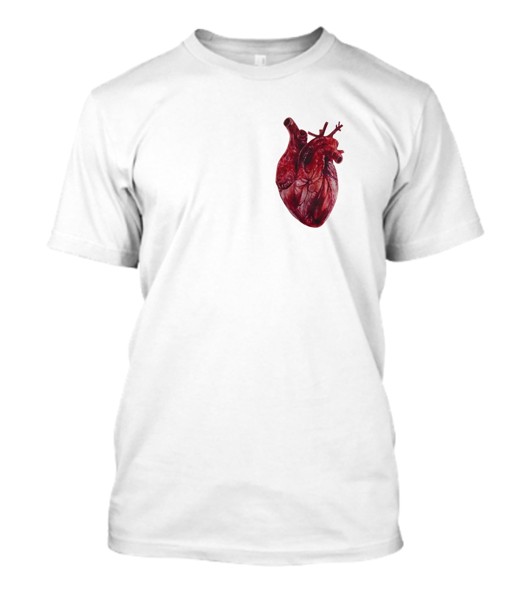 Anatomical Realistic Heart T-Shirt