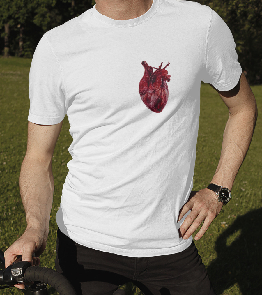 Anatomical Realistic Heart T-Shirt
