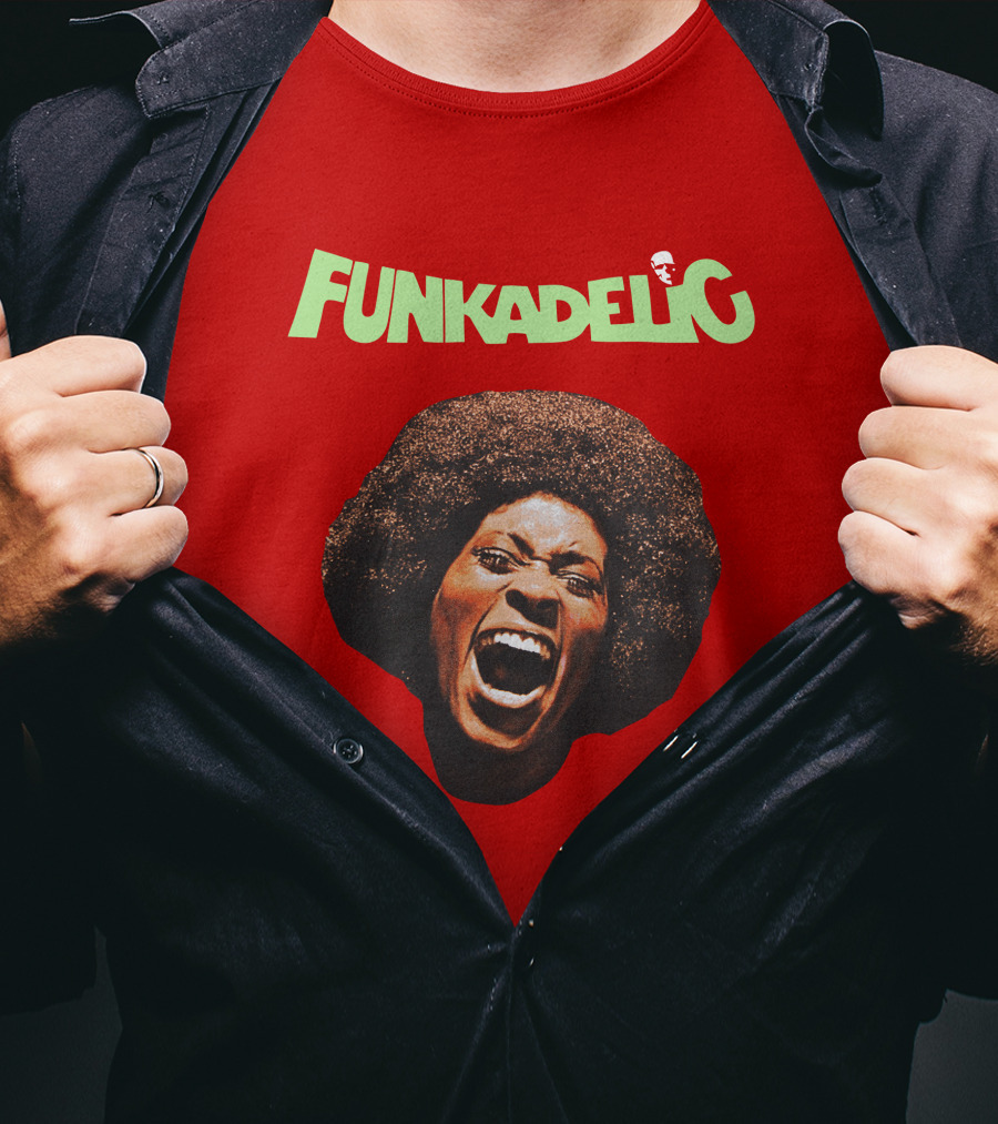 Urban Outfitters Merch Funkadelic Free Your Mind Afro Soul Face T-Shirt