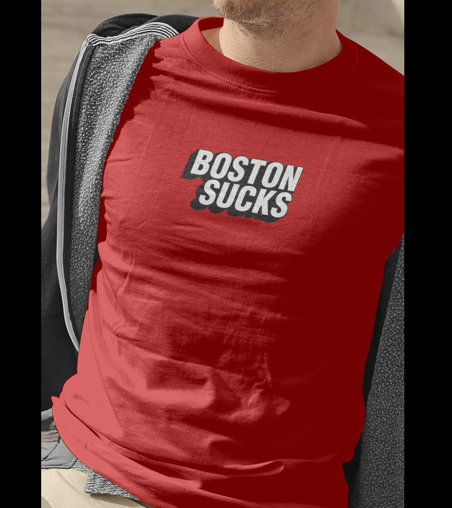 Ny Post Shop Boston Sucks T-Shirt