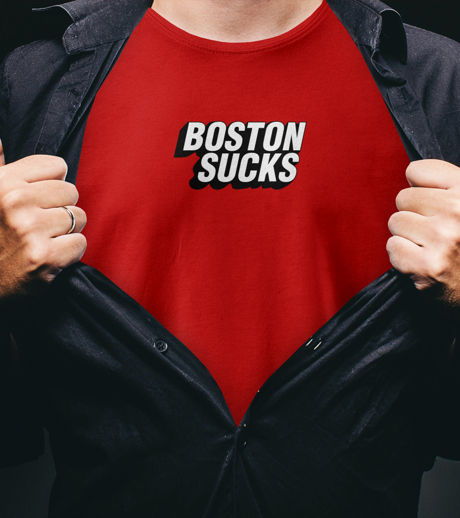 Ny Post Shop Boston Sucks T-Shirt