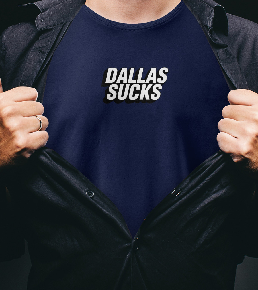 Ny Post Dallas Sucks Tee-Shirt Fan Sentiment T-Shirt