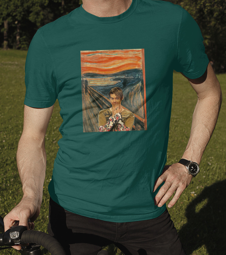 Livefromnewyork Stefon X The Scream Fusion T-Shirt