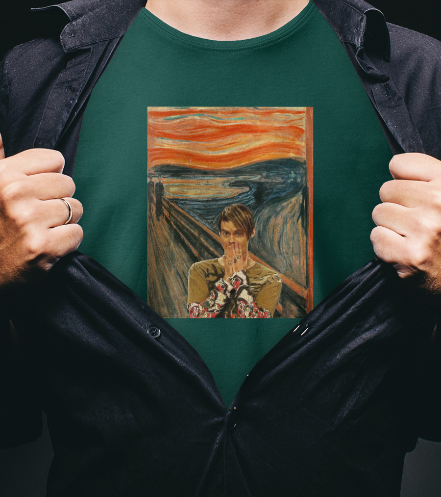 Livefromnewyork Stefon X The Scream Fusion T-Shirt