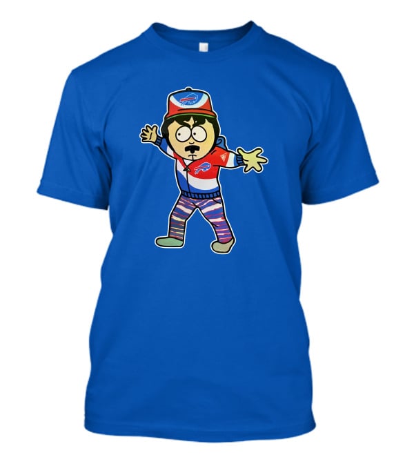 Ryan Johnson Buffalo Bills Inspired Cartoon Character T-Shirt