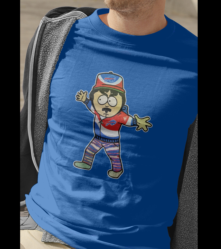 Ryan Johnson Buffalo Bills Inspired Cartoon Character T-Shirt