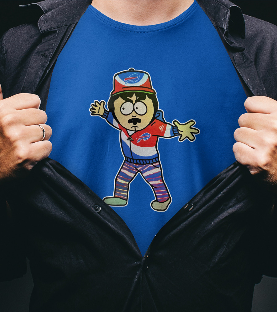 Ryan Johnson Buffalo Bills Inspired Cartoon Character T-Shirt