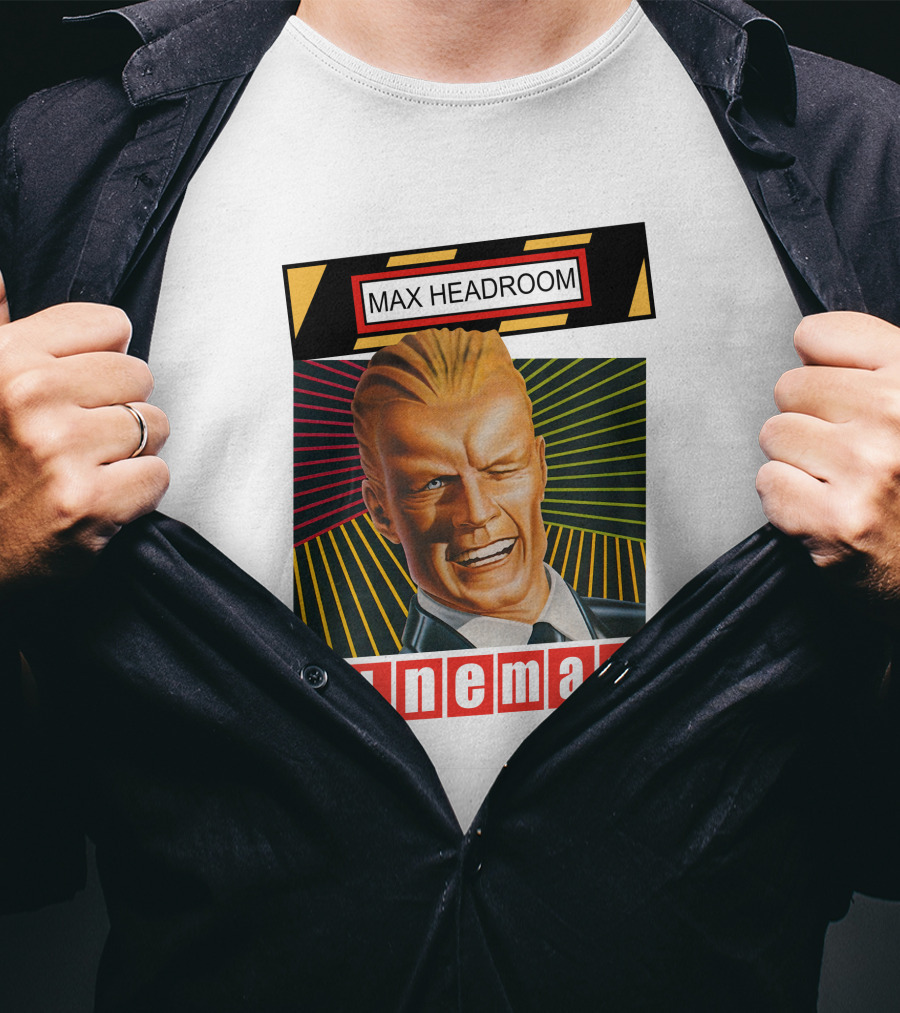 Max Headroom Cinemax Vintage Iconic T-Shirt