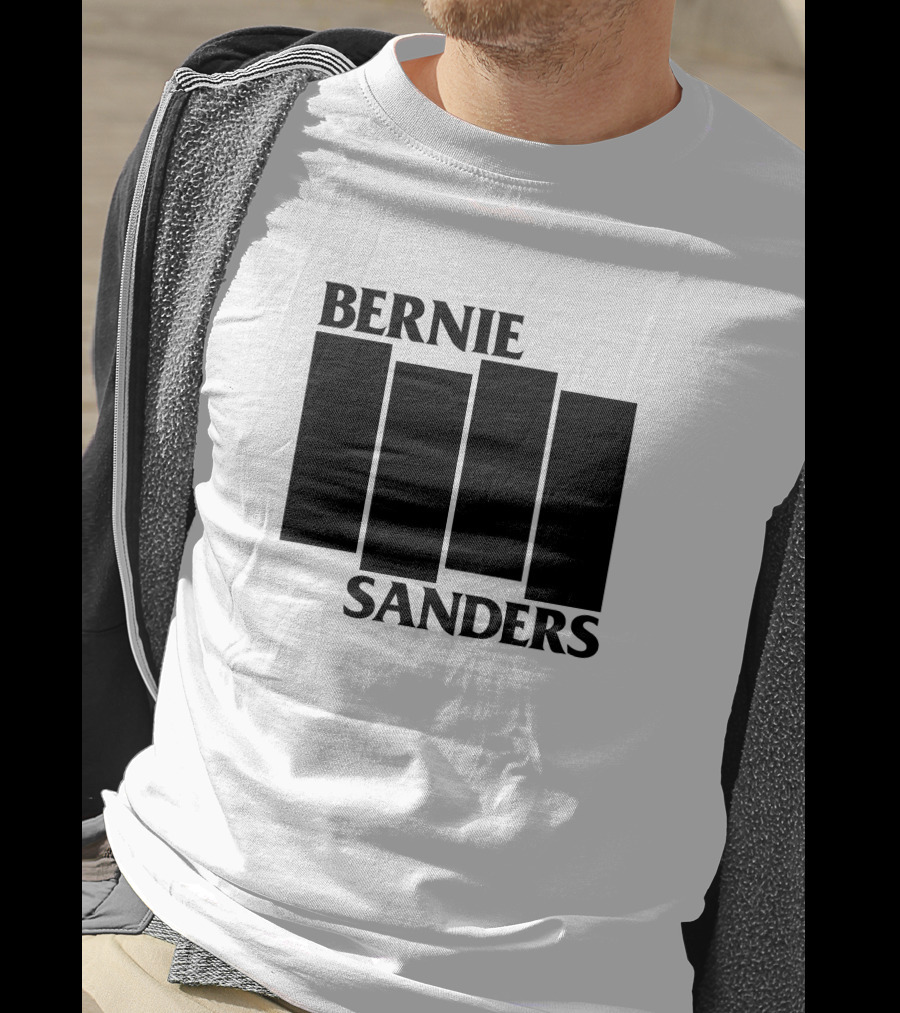 Bernie Sanders Black Flag T-Shirt