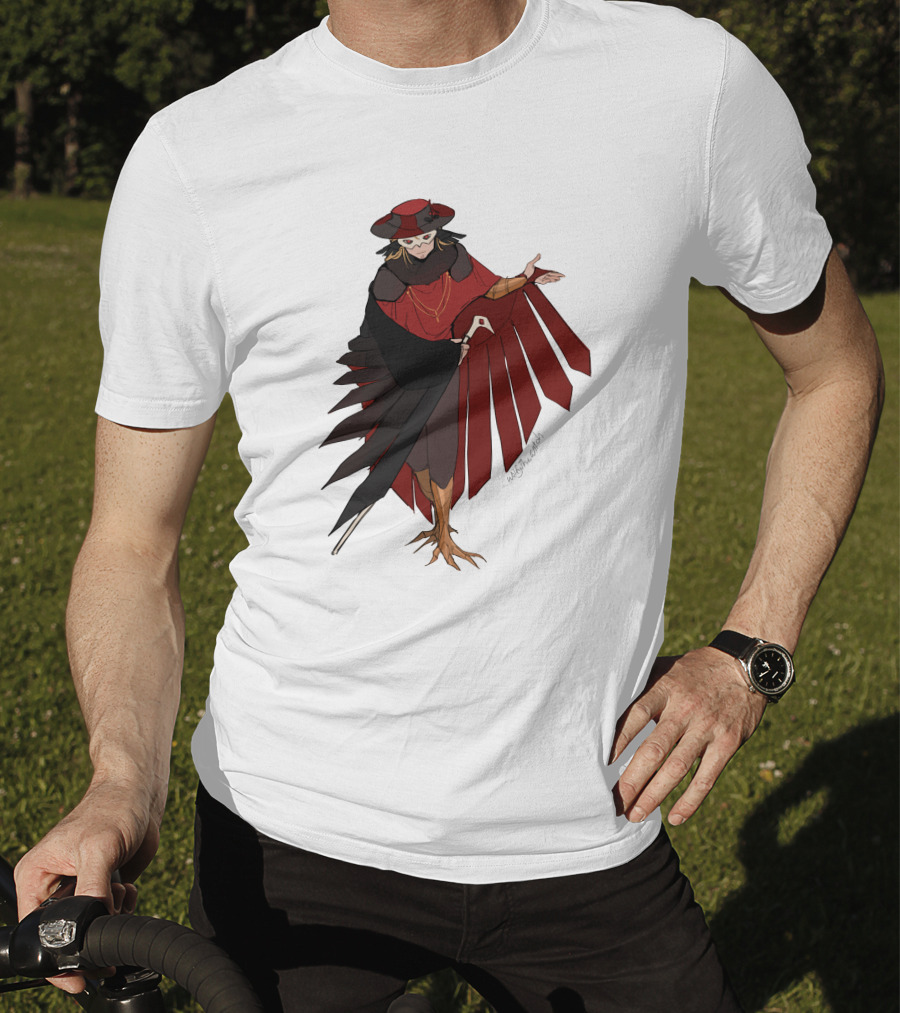 Wolfythewitch Philza Red Raven Aesthetic Fan T-Shirt