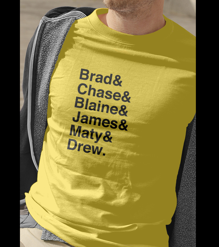 Brad Chase Blaine James Maty Drew 573 Tees Collaboration T-Shirt