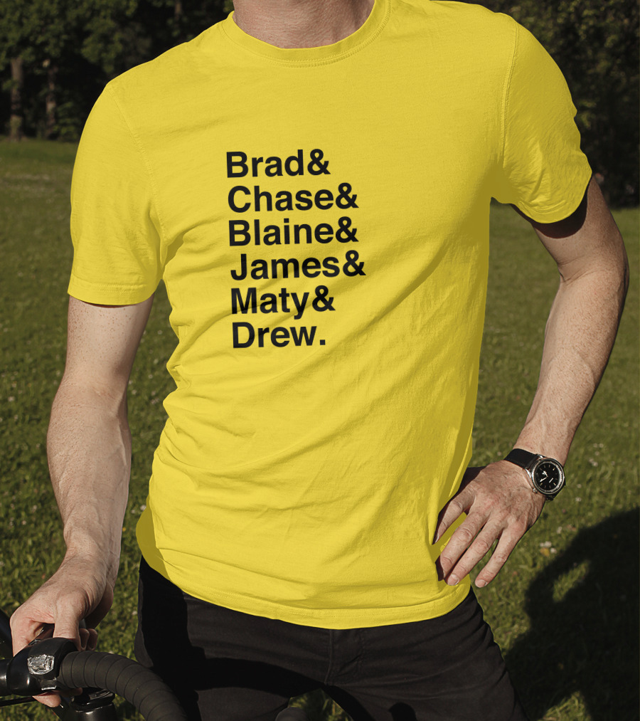 Brad Chase Blaine James Maty Drew 573 Tees Collaboration T-Shirt