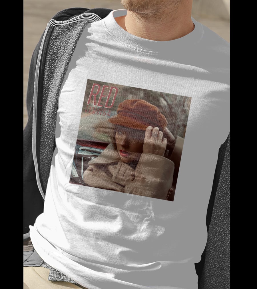 RED Taylor's Version Album Cover The Swift Society T-Shirt