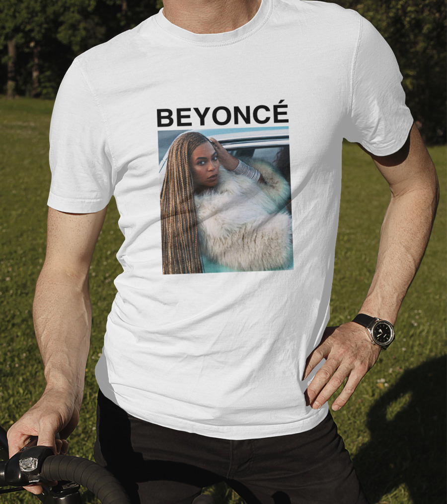 Beyoncé In Fur Coat Looking Powerful T-Shirt
