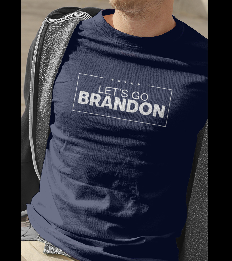 Liz Harrington Let's Go Brandon Stars Emblem T-Shirt