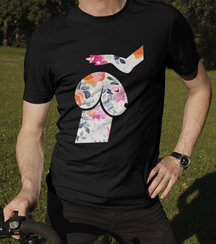 A Perfect Dog Lovers Floral T-Shirt