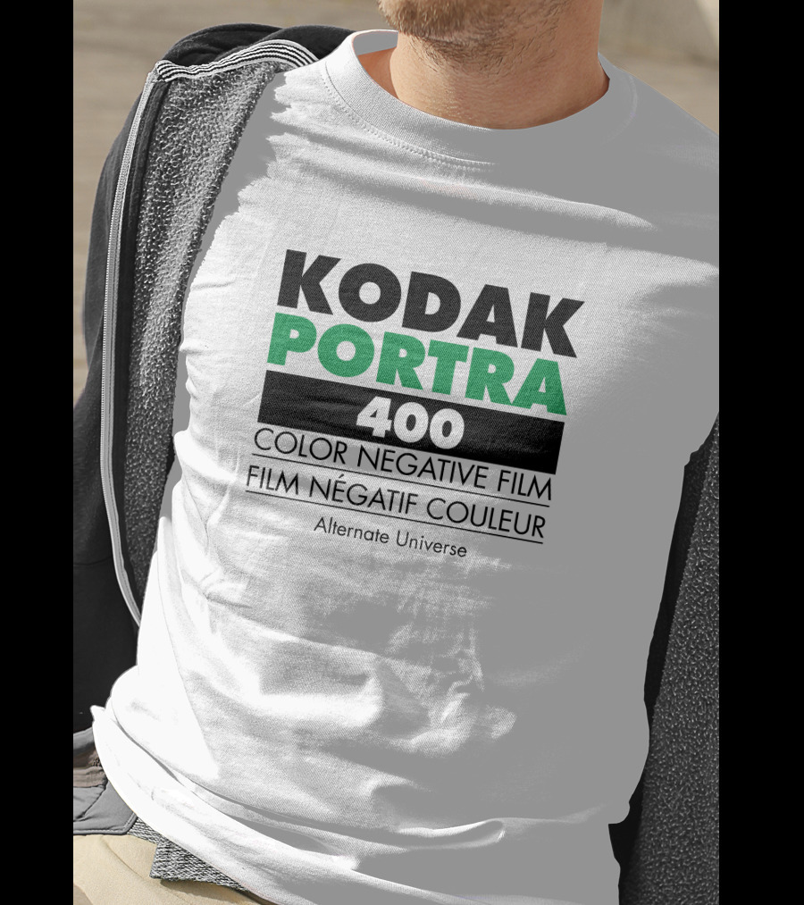 KODAK PORTRA 400 Color Negative Film Alternate Universe T-Shirt
