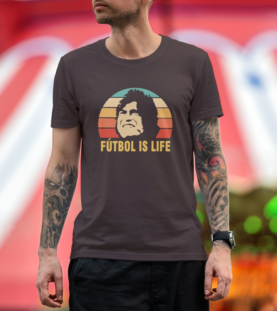 Fútbol Is Life Retro Dani Rojas T-Shirt