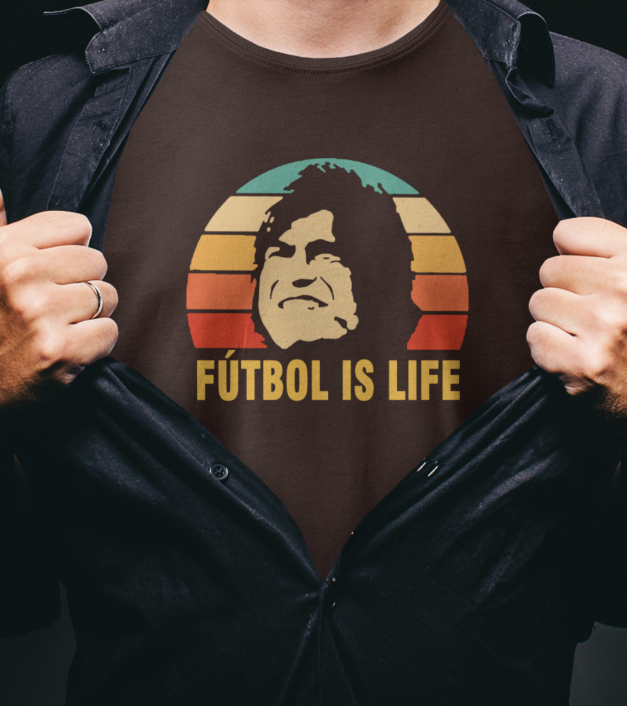 Fútbol Is Life Retro Dani Rojas T-Shirt