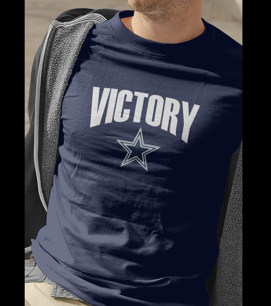 Dallas Cowboys Ezekiel Elliott Victory Star T-Shirt