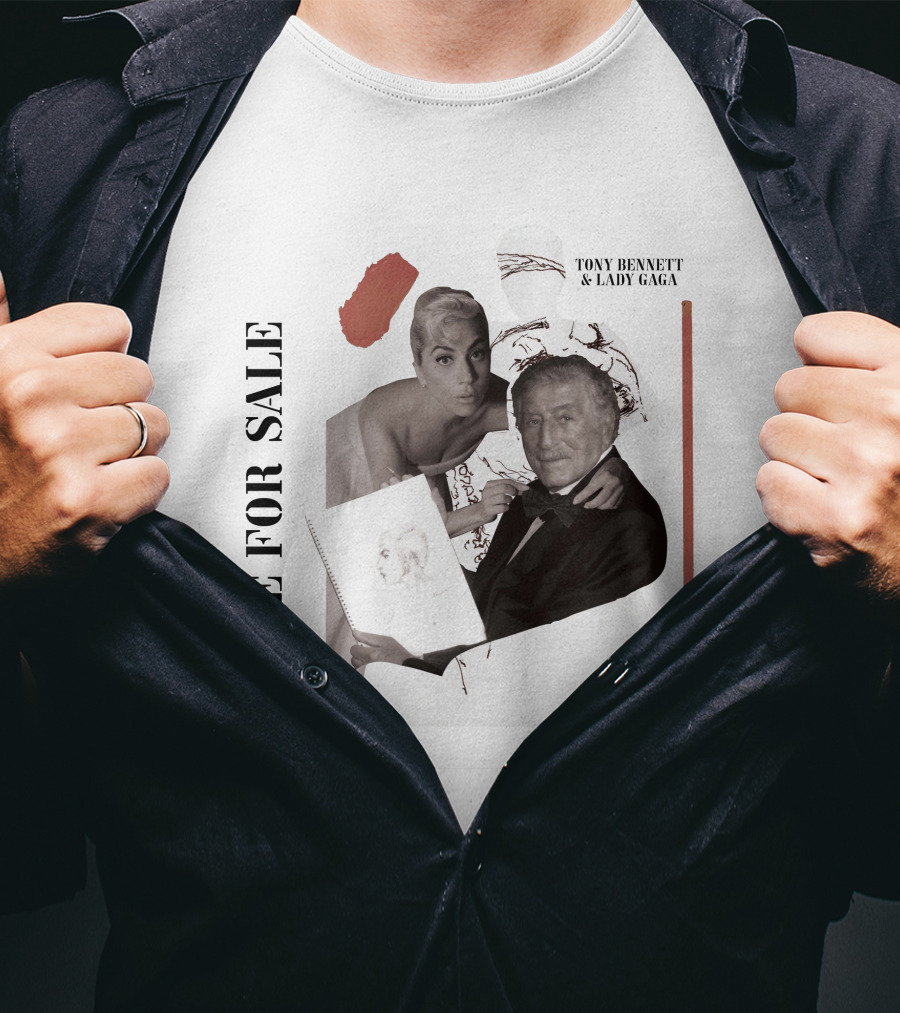Love For Sale Tony Bennett And Lady Gaga T-Shirt