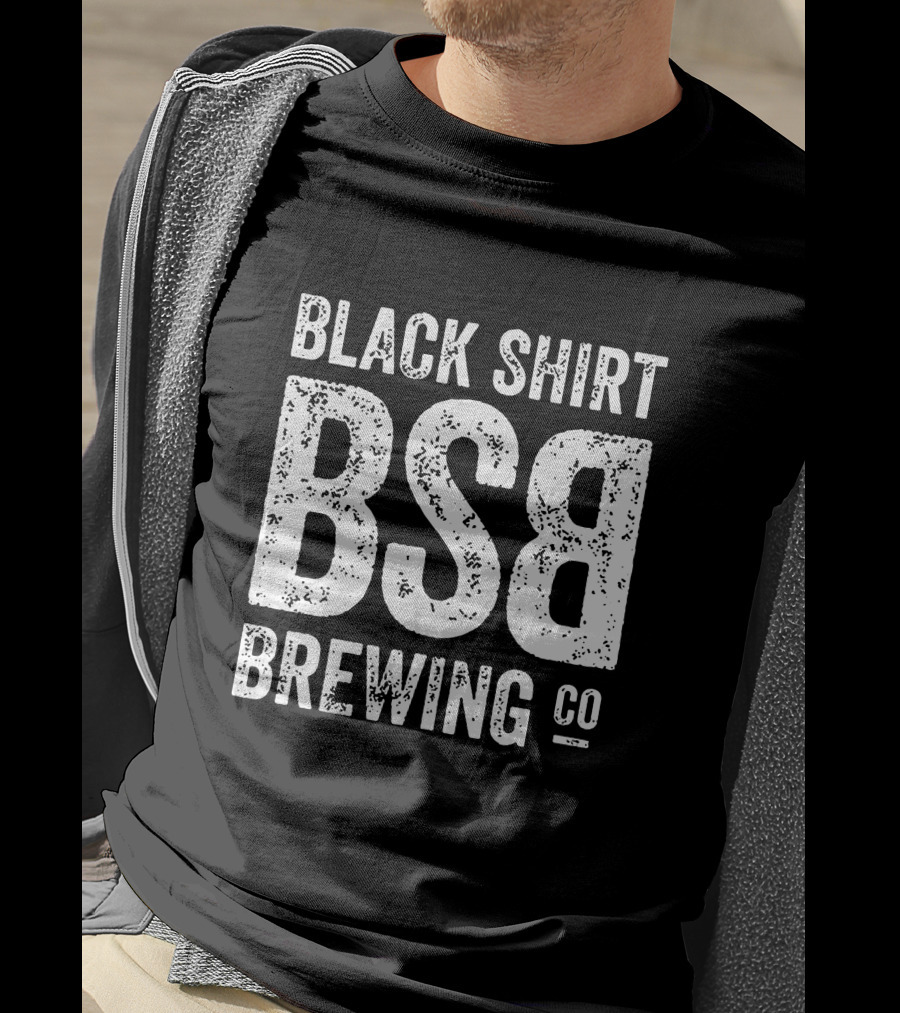Black Shirt BSB Brewing CO T-Shirt