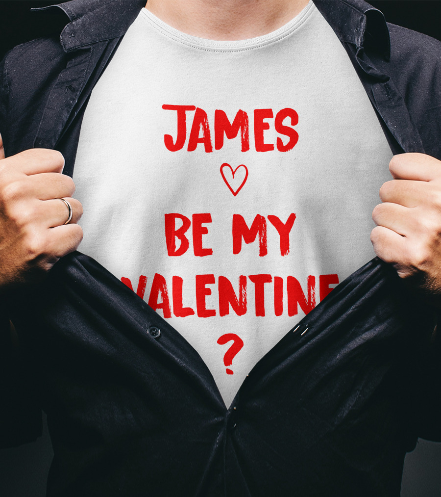 James Be My Valentine Maroon 5 Happy Birthday T-Shirt