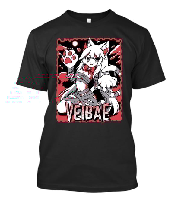 Lyn Veibae Halloween Paws Vtuber T-Shirt
