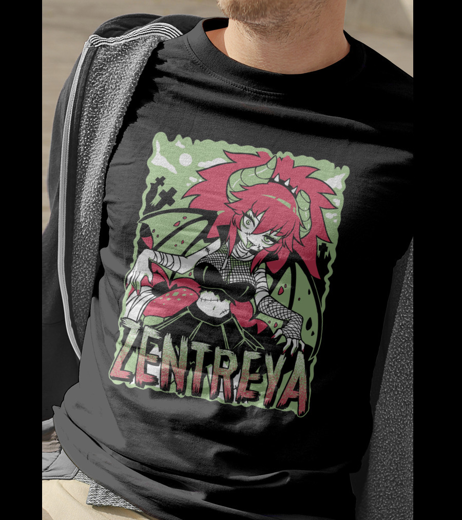 Zentreya Halloween Vtuber Monster T-Shirt