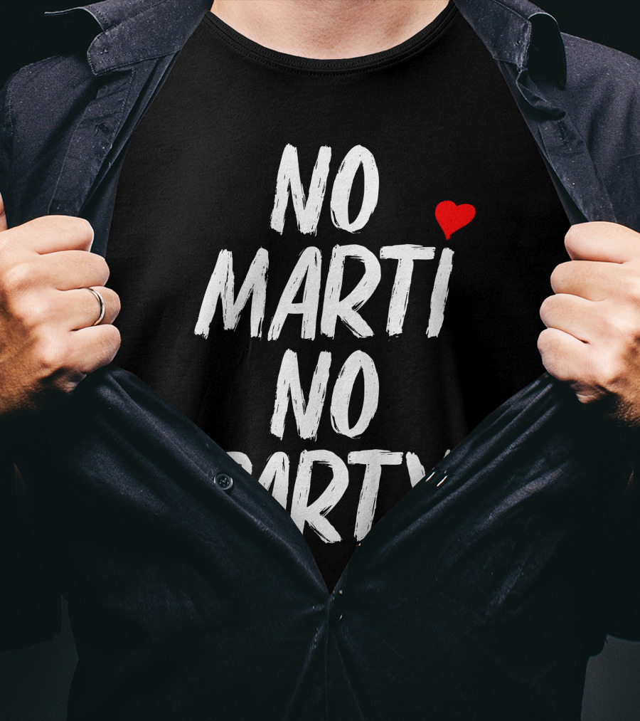 No Marti No Party Marti Pellow Reveals New T-Shirt