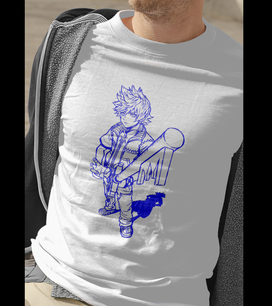 Nairda GS Sora Keyblade Kingdom Hearts Fan T-Shirt