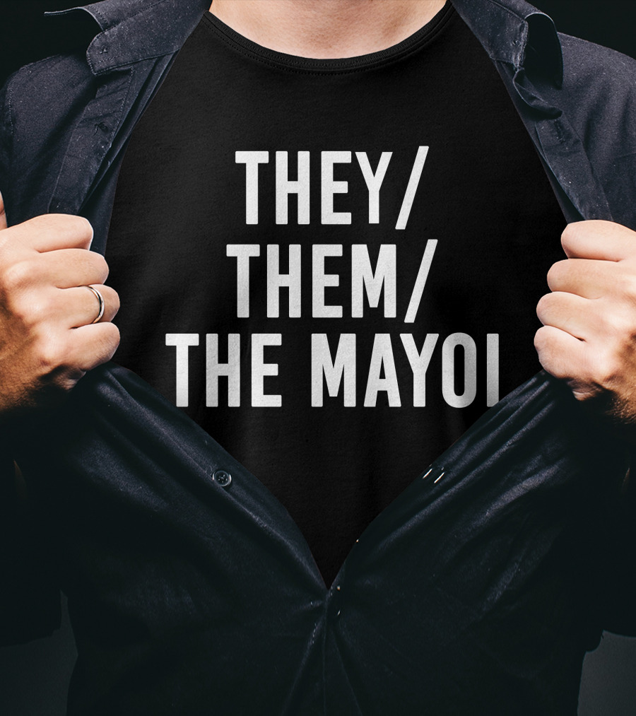 International Pronouns Day They Them The Mayoi T-Shirt