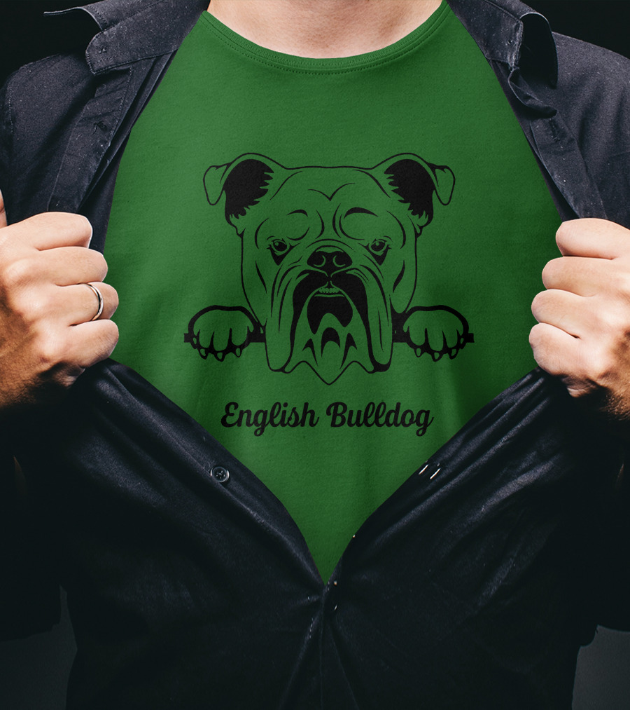 Afterlight Clothing Dog Lover English Bulldog T-Shirt