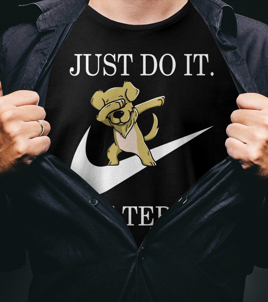 Just Do It Later Dabbing Golden Retriever T-Shirt