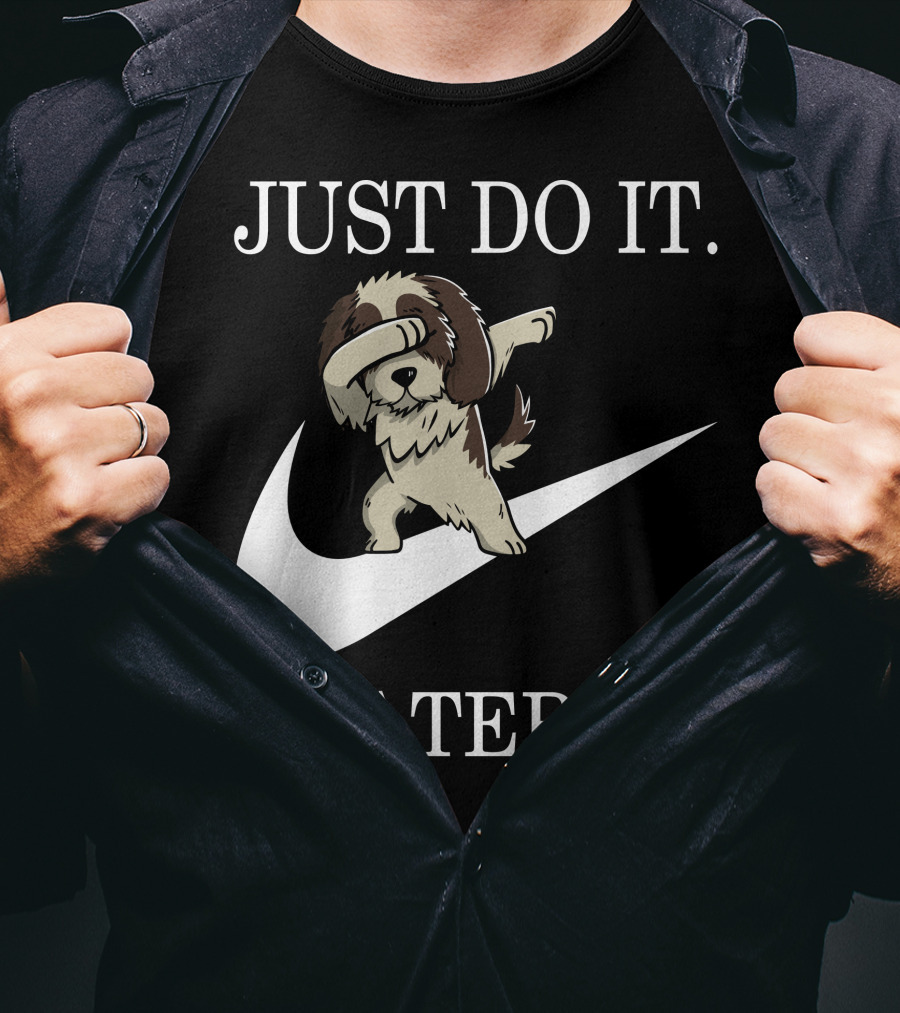 Just Do It Later Dabbing Shih Tzu T-Shirt