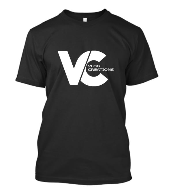 Vc Vlog Creations Logo T-Shirt