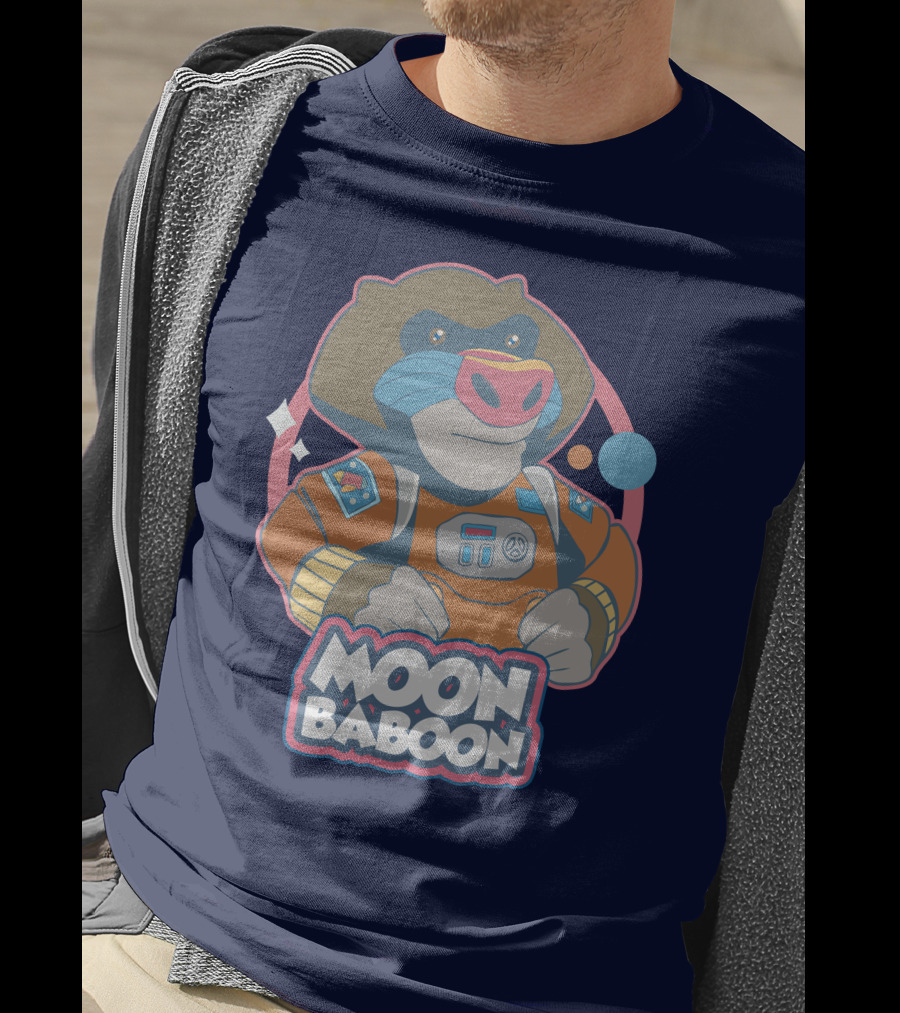 Moon Baboon It Takes Two Space Adventure T-Shirt