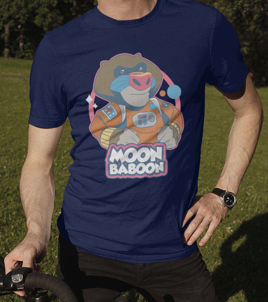 Moon Baboon It Takes Two Space Adventure T-Shirt