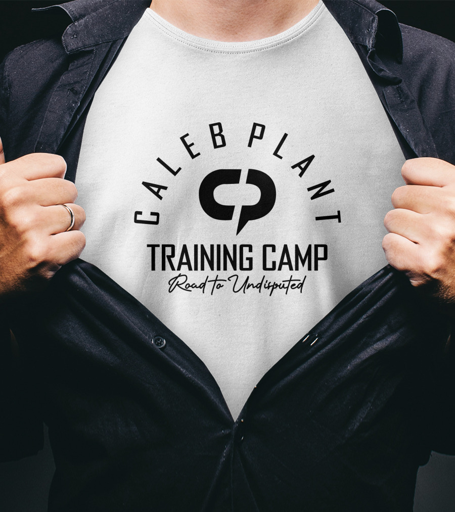 Caleb Plant Training Camp Road To Undisputed Logo Sweet Hands Film Store Team Plant Merch T-Shirt